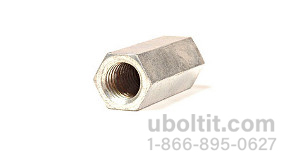 1/4 BSP HEX FULLY THREADED STUD CONNECTOR COUPLER JOINING CONNECTING THREAD NUT 