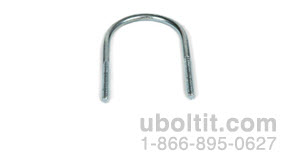 U Bolts Round Bend U-Bolt Clamp M6/M8 304 Stainless Steel Pipe Diameter 14~135mm 