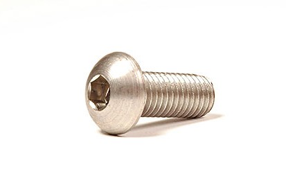 1/4-20 X 3/8 18-8 STAINLESS STEEL BUTTON SOCKET HEAD
