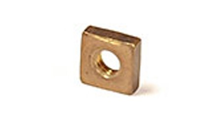 1/4 SQUARE NUT ZINC PLATED