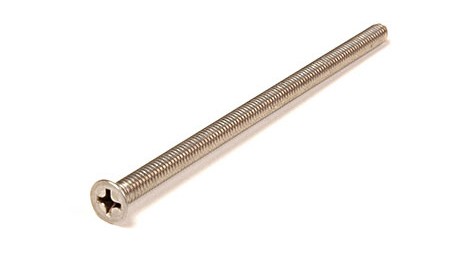 1/4-20 X 5/16 18-8 STAINLESS STEEL SLOTTED FLAT HEAD MACHINE SCREW