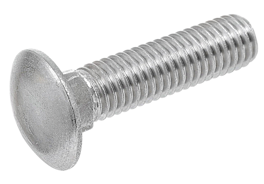 Carriage Bolts 3/8-16 50 Pieces - 3/8-16 X 2-1/2 Inch Carriage Bolts With Nuts - Hot Dip Galvanized Steel, Grade A307 5-1/2 In X 8-1/8 In (#A-8) Size Plain Envelopes Carriage Bolts 3/8-16 50 Pieces - 3/8-16 X 2-1/2 Inch Carriage Bolts With Nuts - Hot Dip Galvanized Steel, Grade A307 5-1/2 In X 8-1/8 In (#A-8) Size Plain Envelopes