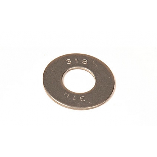 SHOP 1 F-436  FLAT WASHER BLACK