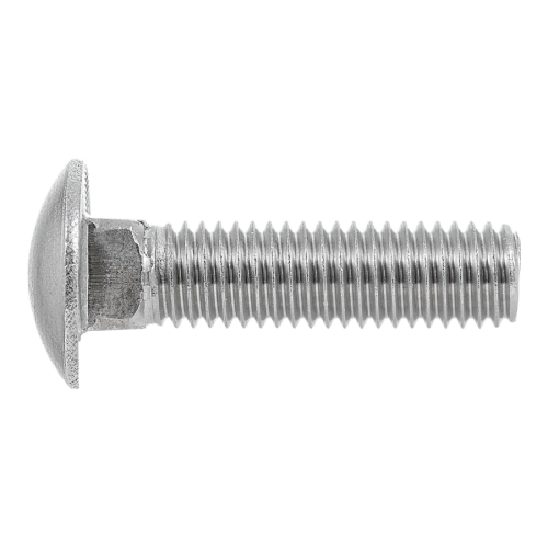 SHOP 1/2-13 X 2 3/4 A307 CARRIAGE BOLT ZINC PLATED