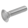 SHOP 1/2-13 X 2 3/4 A307 CARRIAGE BOLT ZINC PLATED