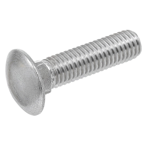 SHOP 1/2-13 X 2 3/4 A307 CARRIAGE BOLT ZINC PLATED