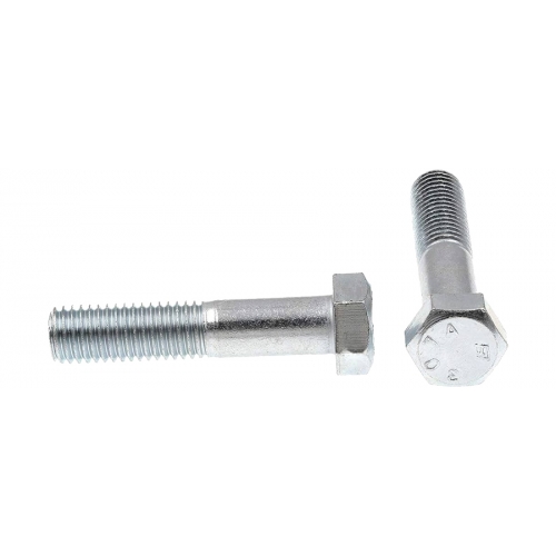 SHOP 1/4-20 X 1/2 A307 HEX HEAD CAP SCREW GALVANIZED