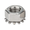 SHOP 8-32 KEP NUTS ZINC PLATED